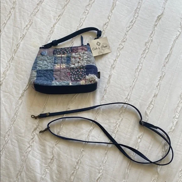 NWT Handmade Quilted Patchwork Shoulder Bag - Picture 6 of 10